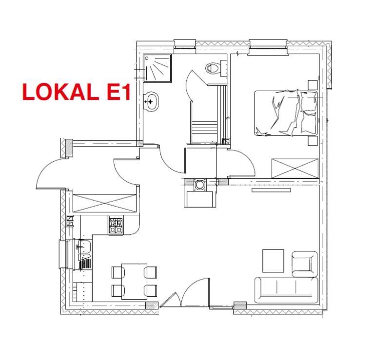 יאבורקי Apartament Strumien מראה חיצוני תמונה